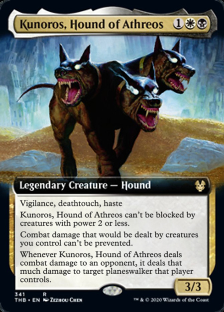 Kunoros, Hound of Athreos